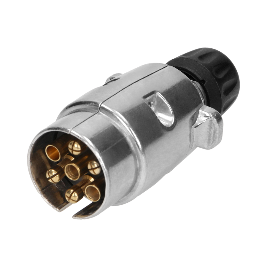 7 pin trailer plug, aluminium
