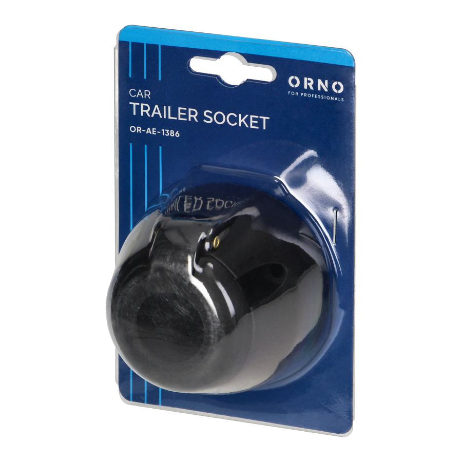 Pin trailer socket, plastic