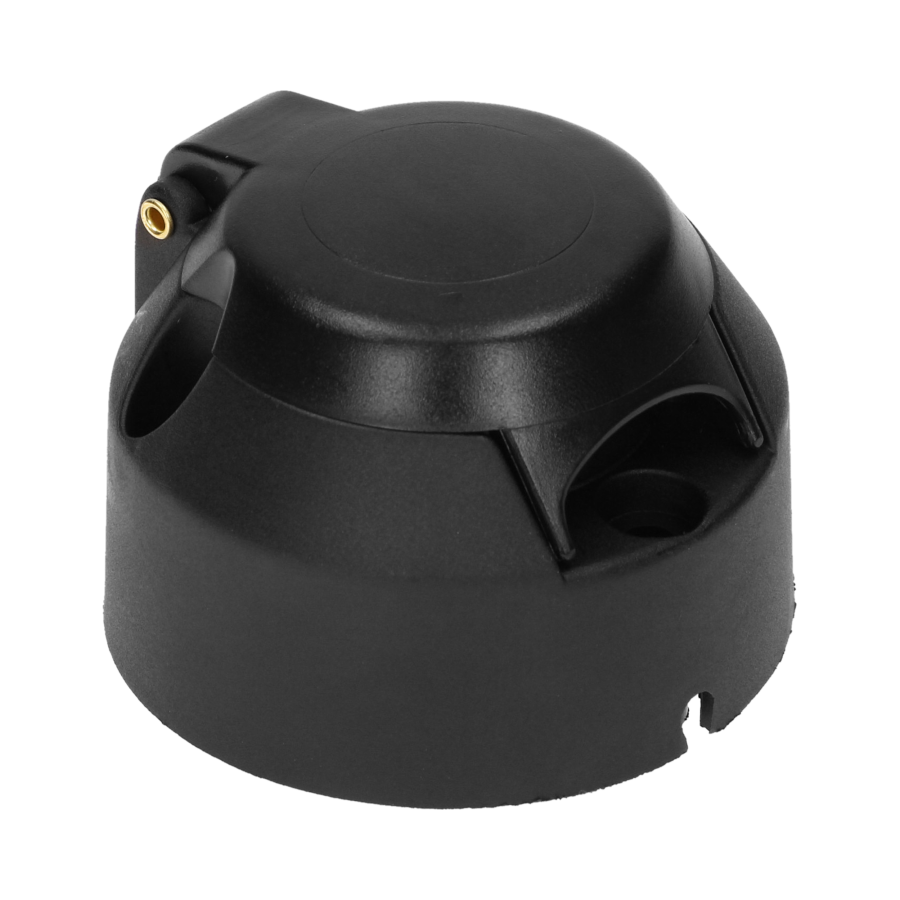 Pin trailer socket, plastic