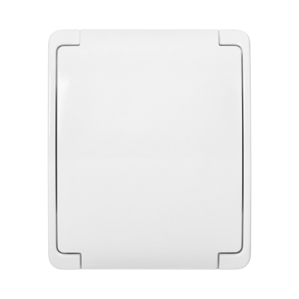 Single socket 2P+E AQUATIC IP44 white Single socket 2P+E AQUATIC IP44 white