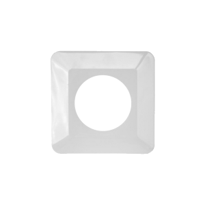 Wall plate, white
