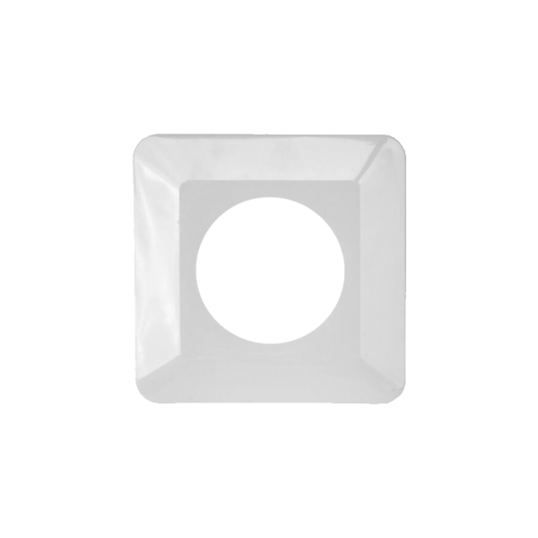 Wall plate, white