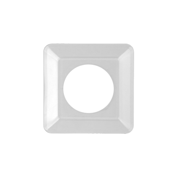Wall plate, transparent