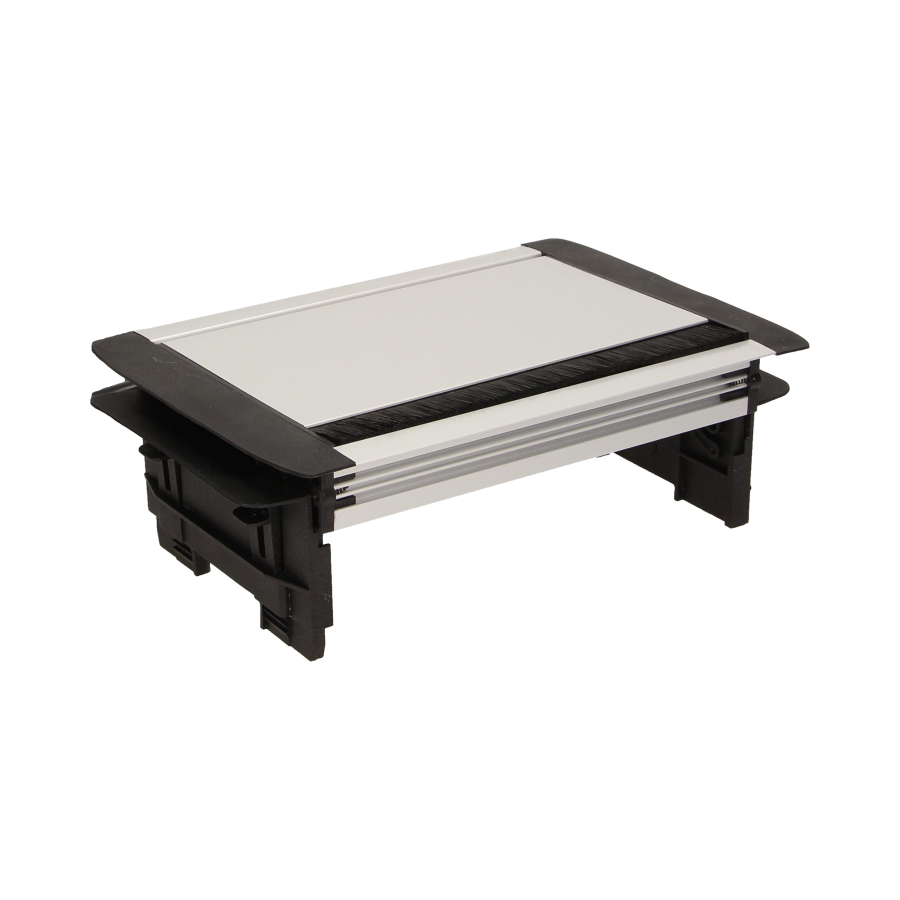 Dustproof, flush-fitting furniture socket with 1.8m cable