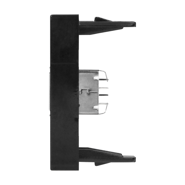 NOEN USB data, gniazdo modułowe 22,5x45mm USB data 2.0, czarne