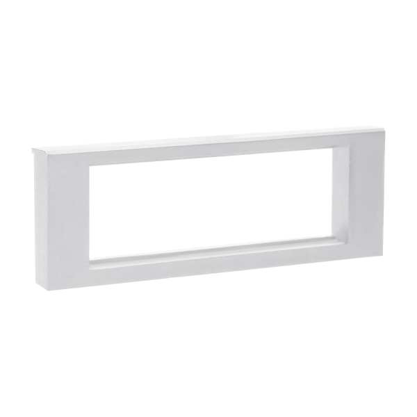 Frame without separators for NORGEN recessed furniture connection panel