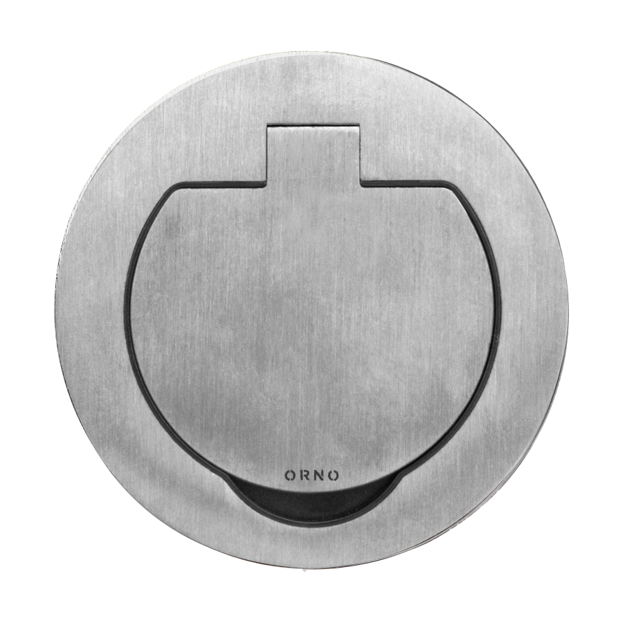 Hermetic round electrical socket, IP55