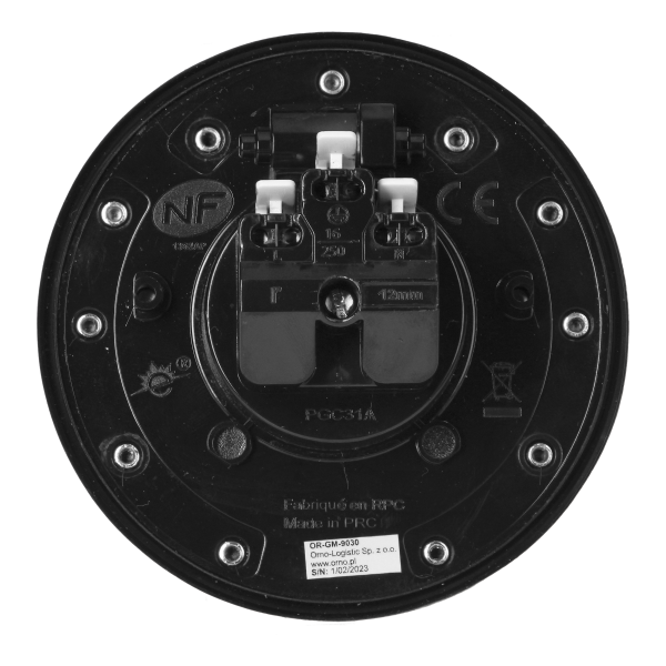 Hermetic round electrical socket, IP55 Hermetic round electrical socket, IP55