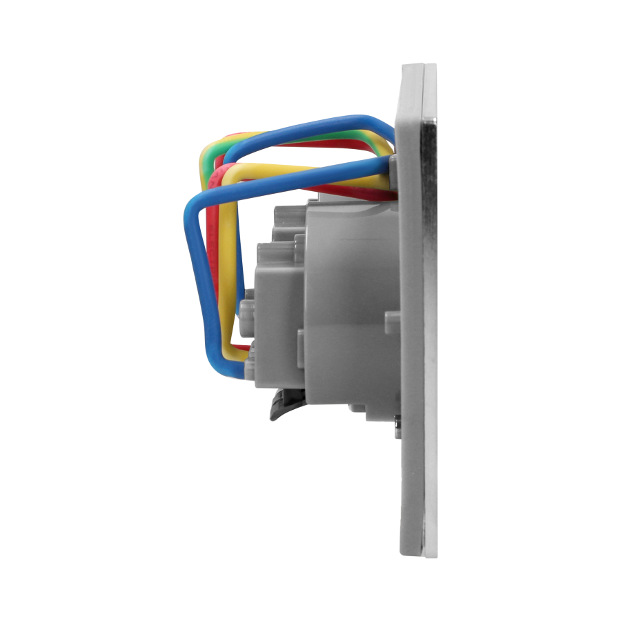 Hermetic electrical double socket, IP55