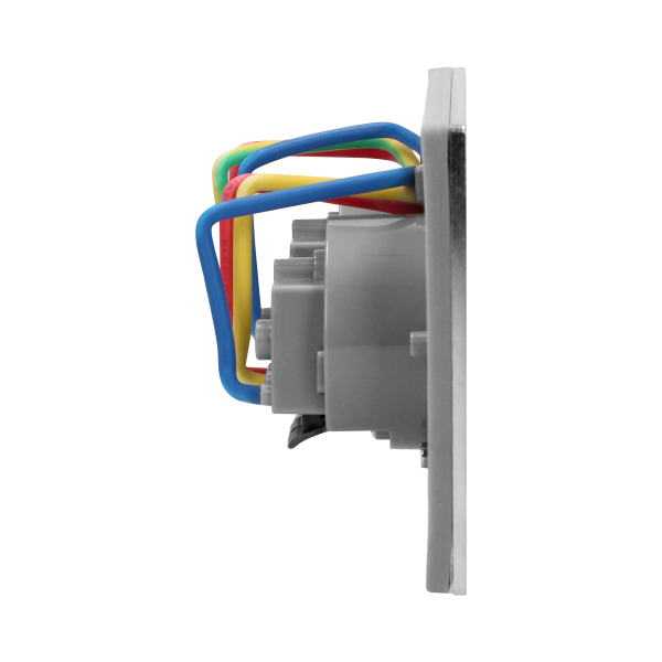 Hermetic electrical double socket with a windproof junction box, IP55