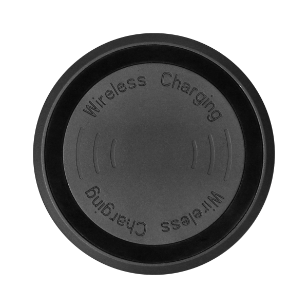 Wireless inductive charger, black