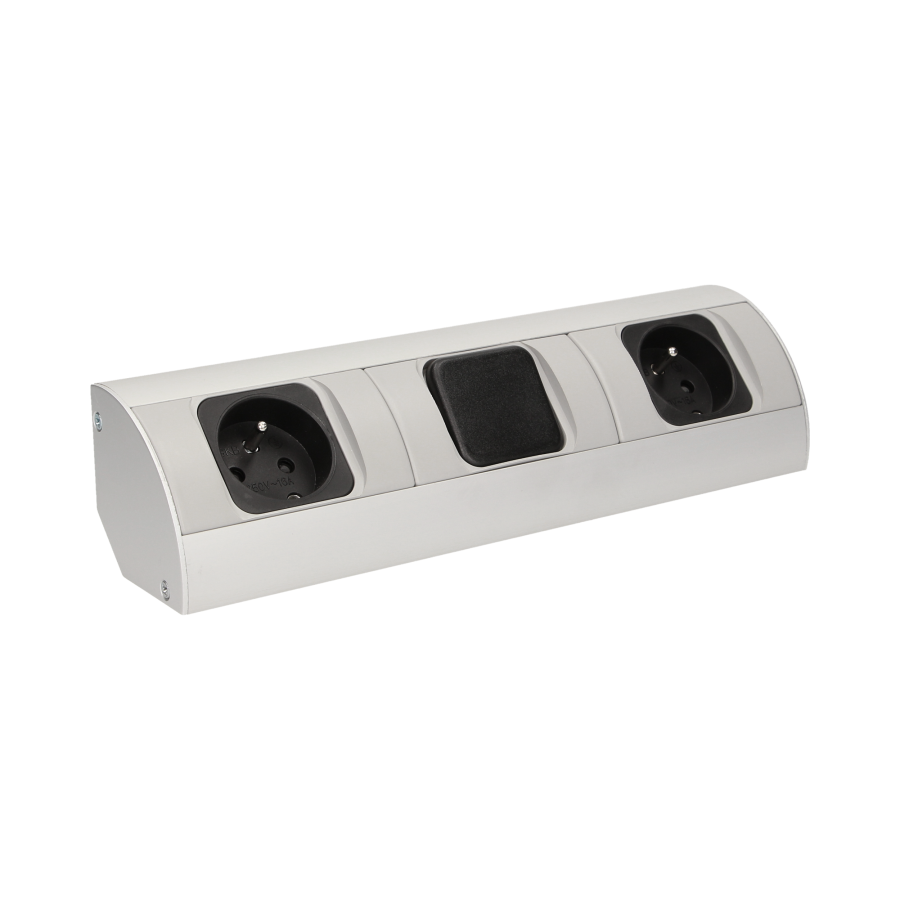 Under-cabinet electrical socket