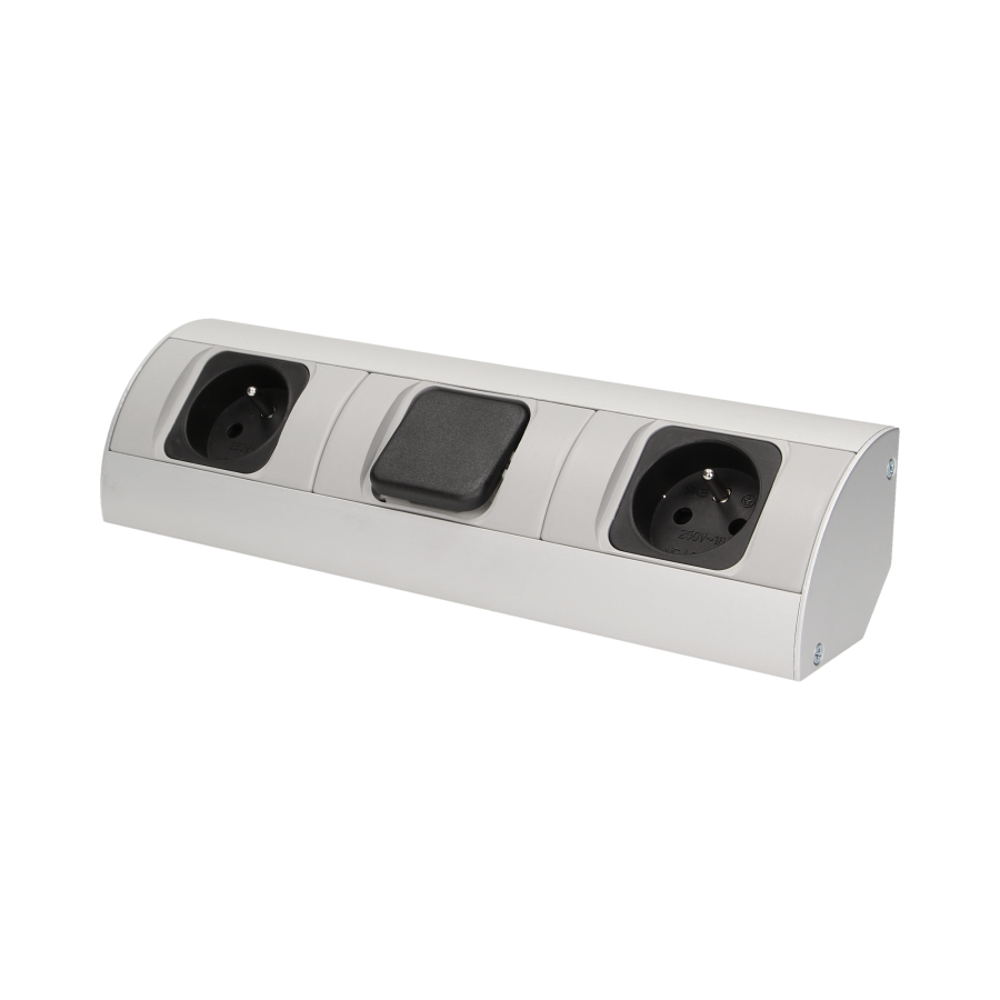 Under-cabinet electrical socket