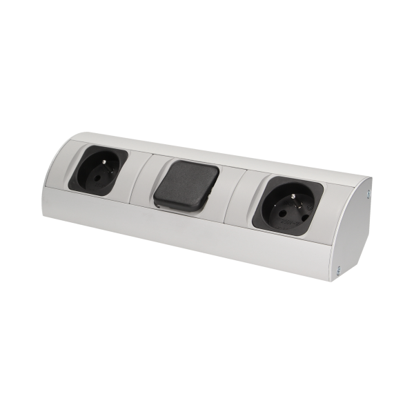 Under-cabinet electrical socket