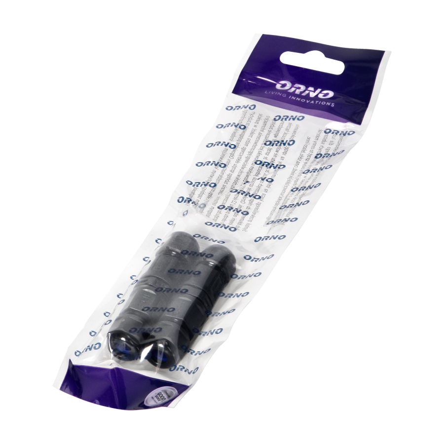 MICRO konektor kablowy prosty, IP68, 2x1,0mm2, 450V/10A, 2 szt.