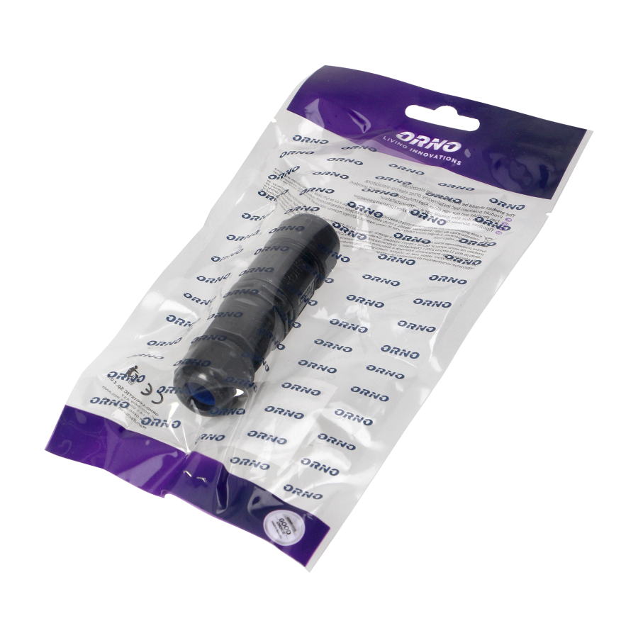 Konektor kablowy prosty IP68, 3x4mm², 450V/25A