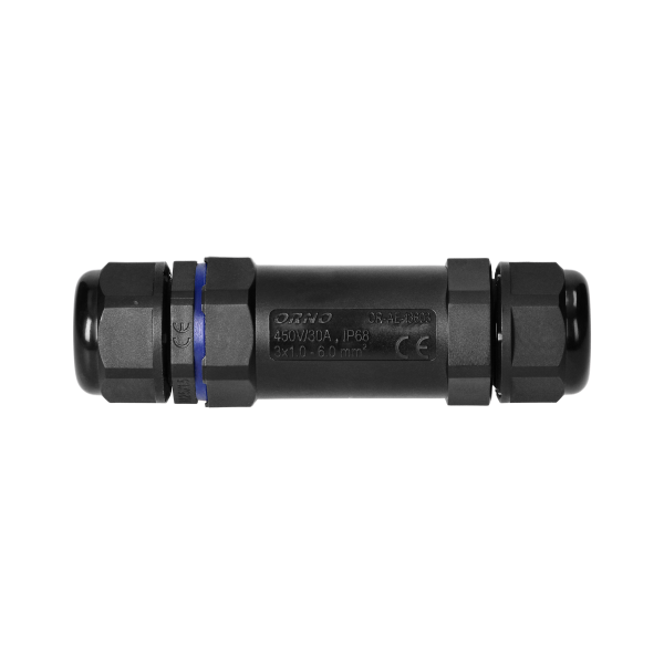 Konektor kablowy prosty IP68,M25, 3x6mm², 450V/30A