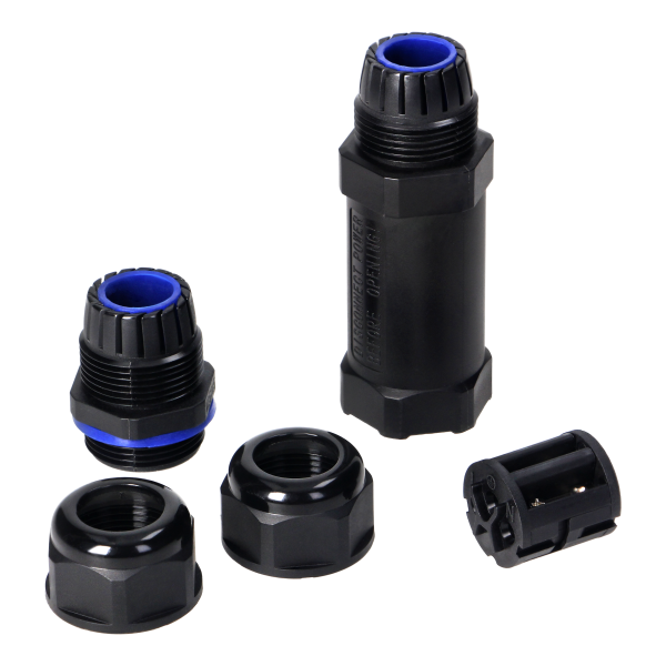 Konektor kablowy prosty IP68,M25, 3x6mm², 450V/30A