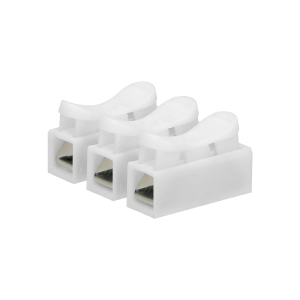 Spring wire connectors. 3 x 2.5mm2, IEC 250V/5A, 10 pcs.