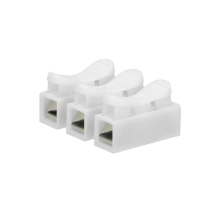Spring wire connectors. 3 x 2.5mm2, IEC 250V/5A, 100 pcs.