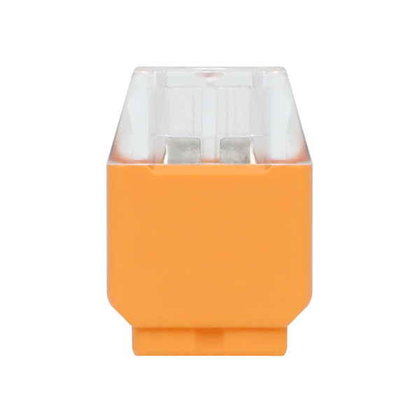 Złączka instalacyjna wciskana 2-przewodowa; na drut 0,75-2,5mm²; IEC 300V/24A; 100 szt. Złączka instalacyjna wciskana 2-przewodowa; na drut 0,75-2,5mm²; IEC 300V/24A; 100 szt.