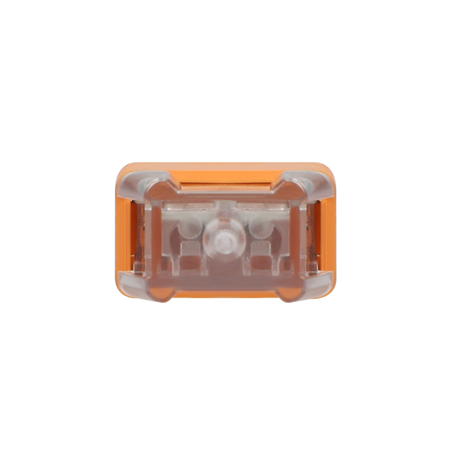 2-wire push-in splicing connector for wire 0.75-2.5mm2; IEC 300V/24A; 100pcs