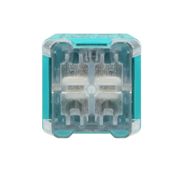 Złączka instalacyjna wciskana 4-przewodowa; dwurzędowa; na drut 0,75-2,5mm²; IEC 300V/24A; 10 szt.