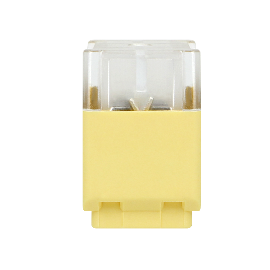 Installation push-in connector for 6 cables (rigid cable 0.75-2.5mm2), IEC 300V/24A, blister pack 10 pcs.