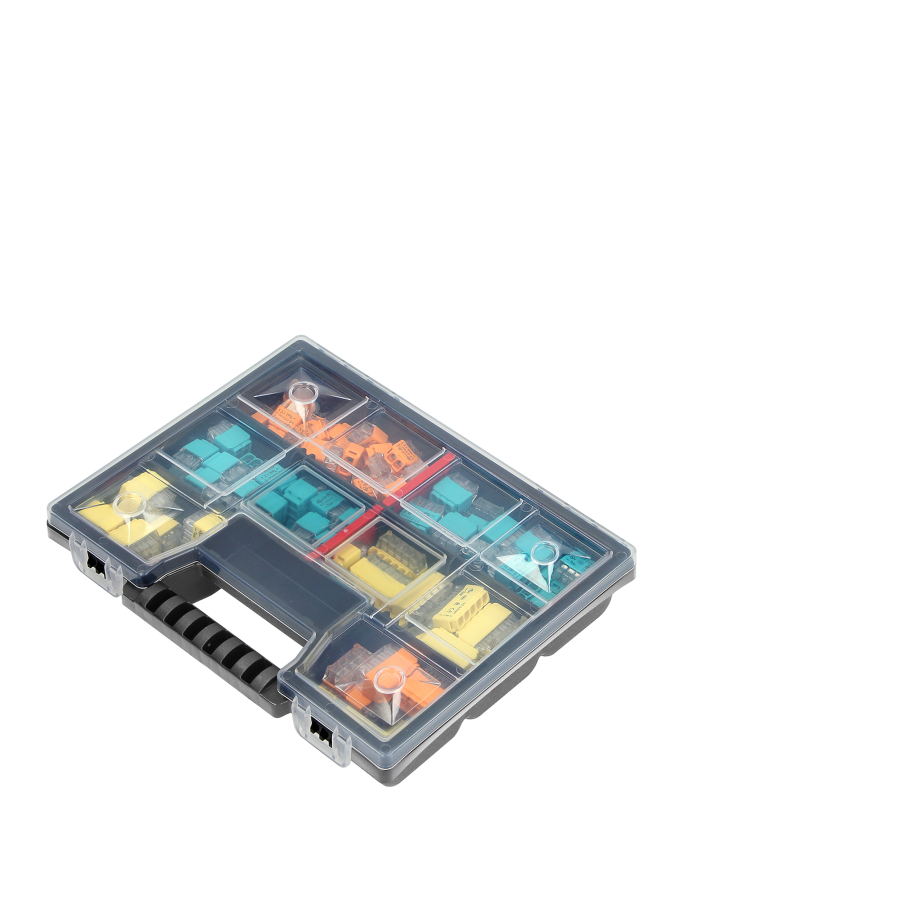 HOUSE - Set of installation push-in connectors in a box.