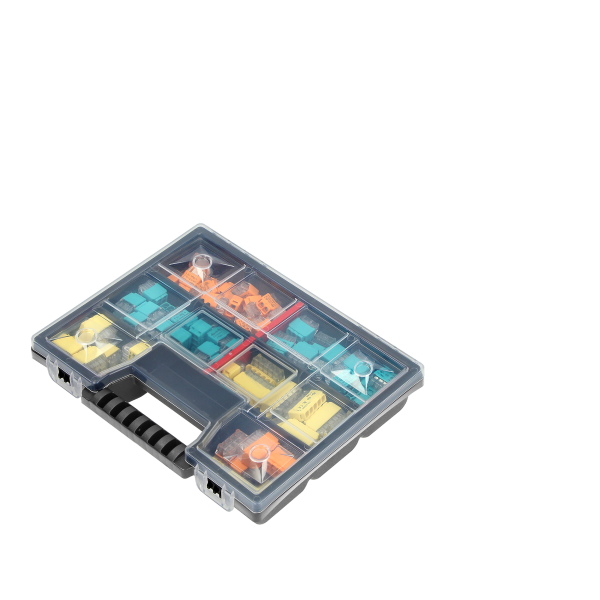 HOUSE - Set of installation push-in connectors in a box.