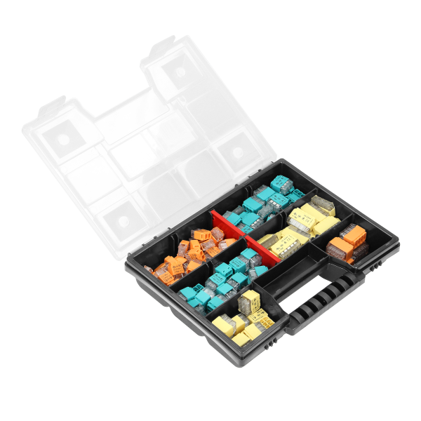 HOUSE - Set of installation push-in connectors in a box.