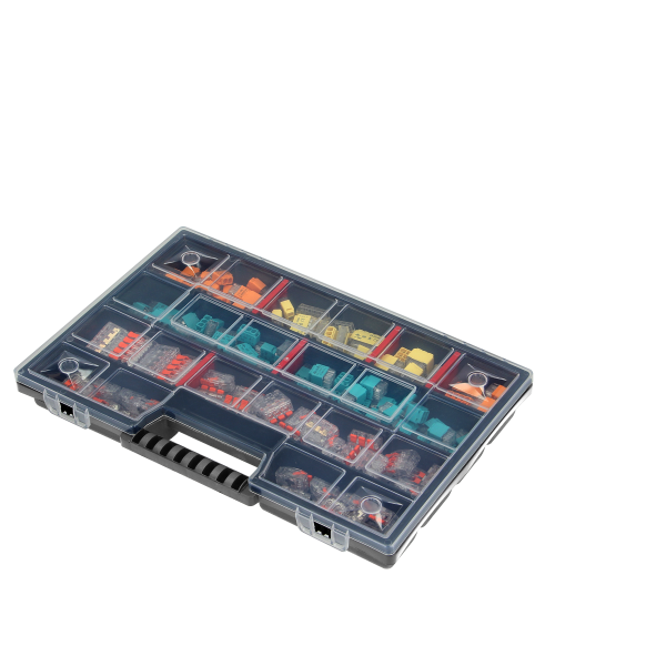 HOUSE PREMIUM - Set of installation push-in and clamp connectors in a box