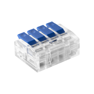 Złączka instalacyjna zaciskowa 4-przewodowa; na dowolny przewód 0,75-4mm²; IEC 450V/32A  50 szt.