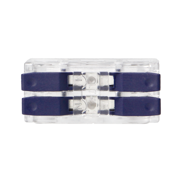 2-wire clamp splicing connector, double-sided; for any 0.75-4mm² wire; IEC 250V/32A; 50 pcs.