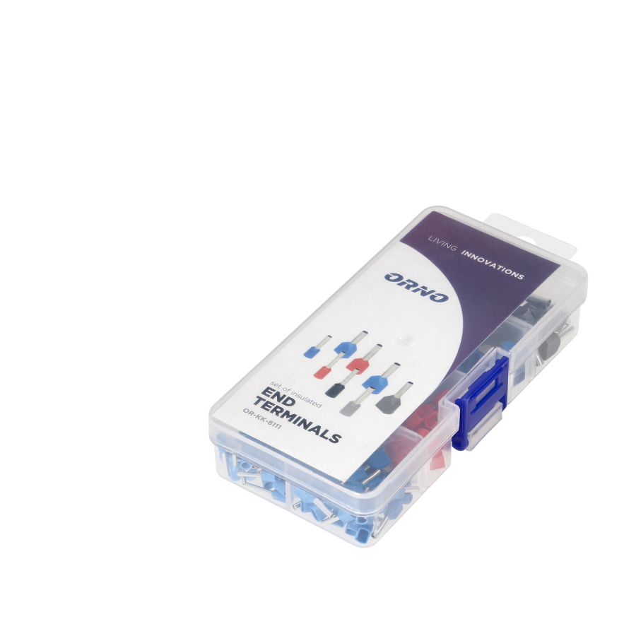 Set of cable end terminals, tubes, 350 pcs.