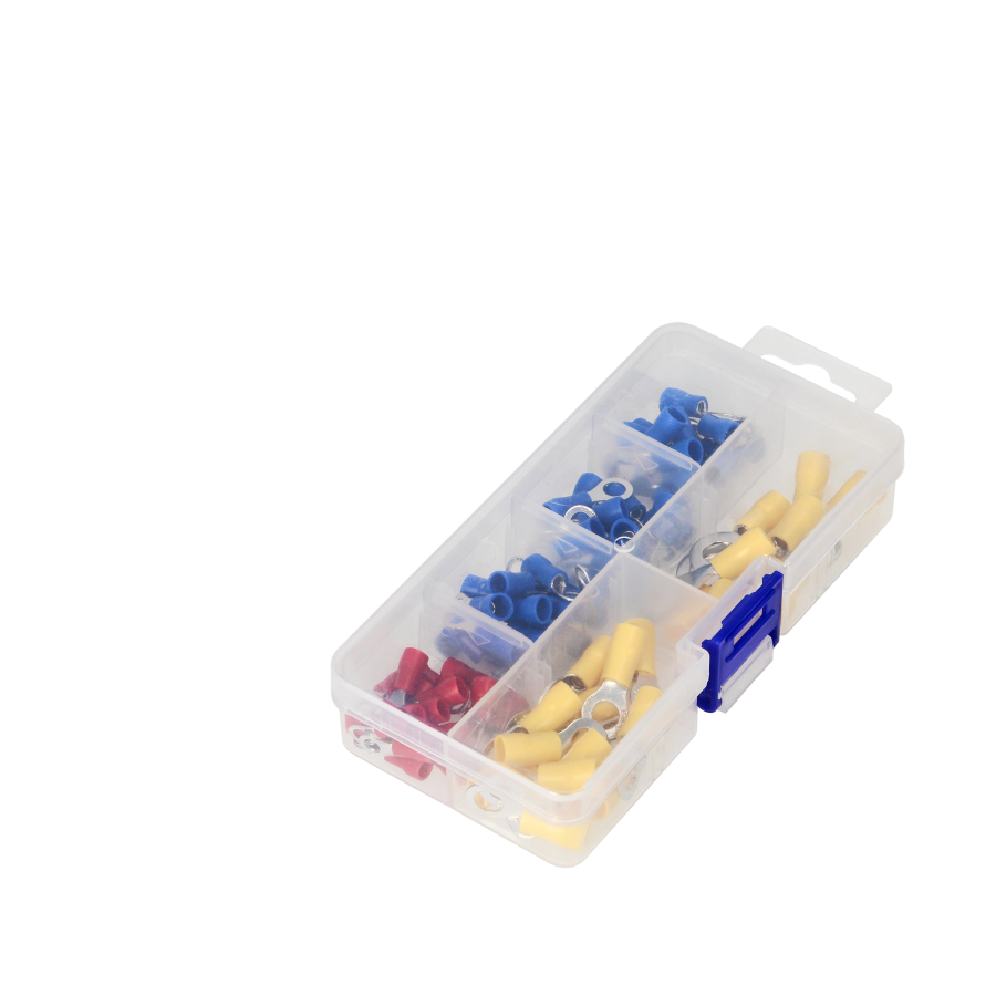 Set of cable end terminals with ring, 120 pcs.