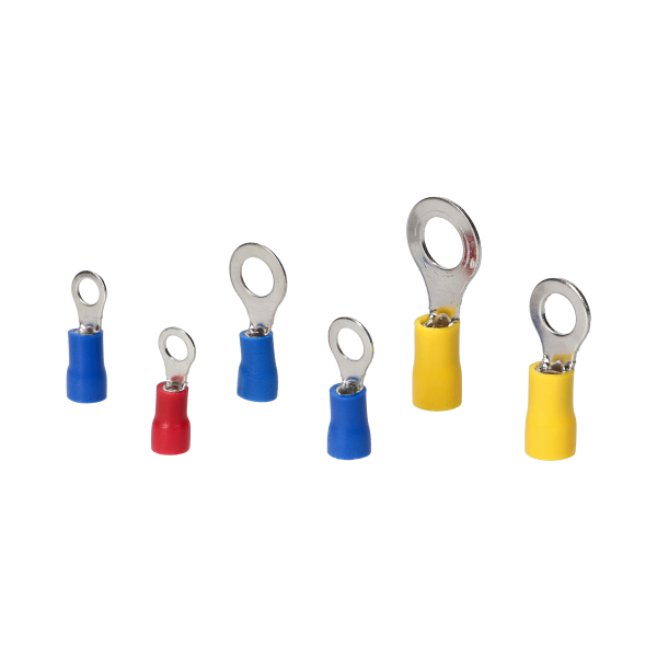 Set of cable end terminals with ring, 120 pcs. Set of cable end terminals with ring, 120 pcs.