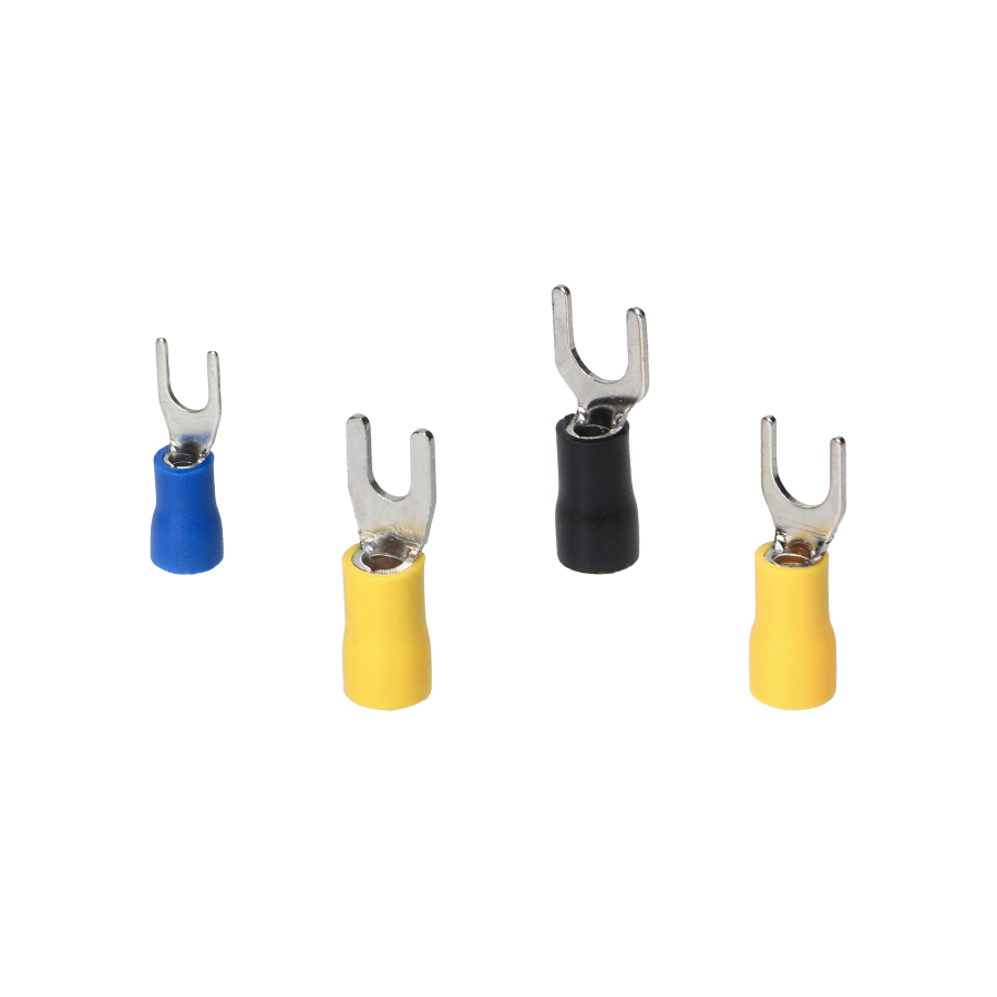 Set of cable end terminals with spade, 95 pcs.