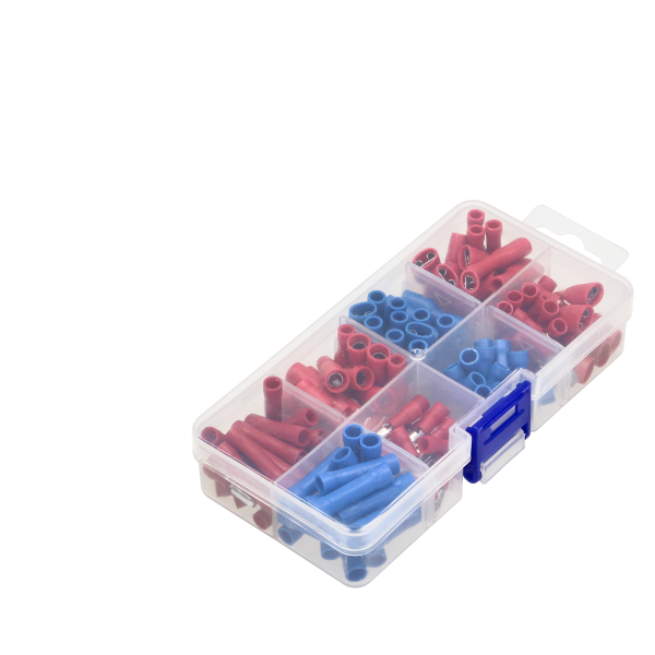 HOBBY set of cable end terminals, 125 pcs. HOBBY set of cable end terminals, 125 pcs.