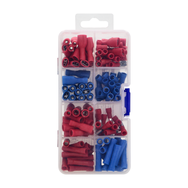 HOBBY set of cable end terminals, 125 pcs. HOBBY set of cable end terminals, 125 pcs.
