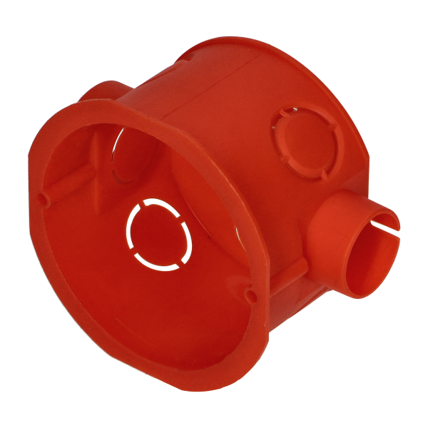 Serial flush-mounted junction box - 60 mm, shallow, 80 pcs.