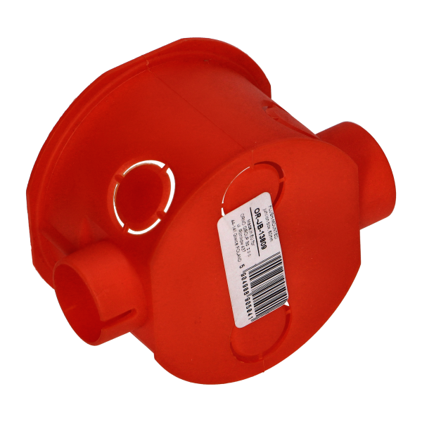 Serial flush-mounted junction box - 60 mm, shallow, 80 pcs.