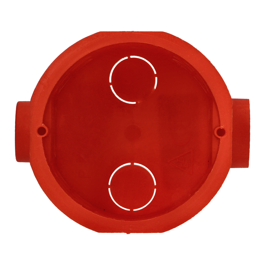 Serial flush-mounted junction box - 60 mm, deep, 80 pcs.