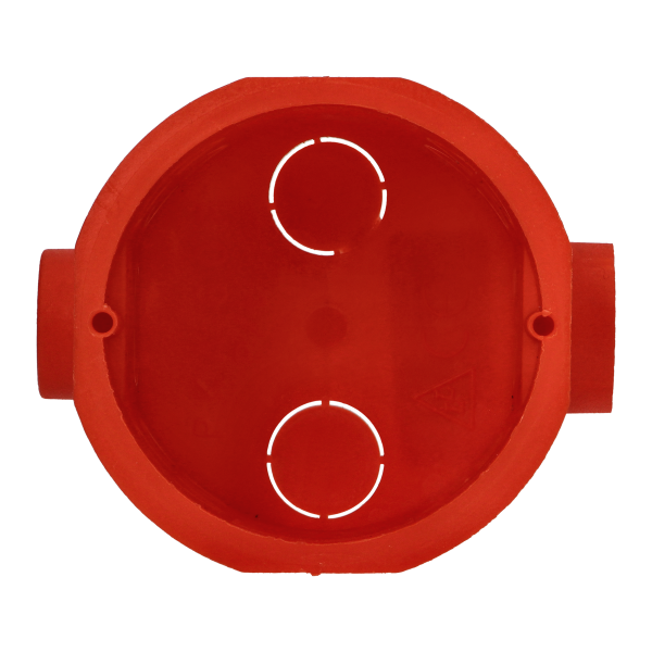 Serial flush-mounted junction box - 60 mm, deep, 80 pcs.