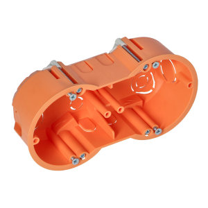 Puszka p/t 60 mm płytka dwukrotna do G/K, 70 sztuk