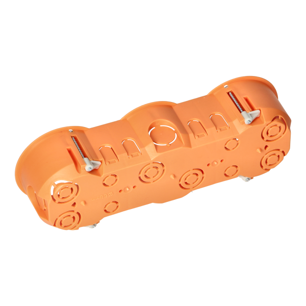 Puszka p/t 60 mm płytka trzykrotna do G/K, 80 szt