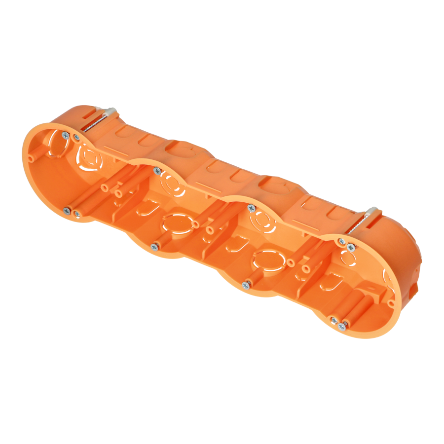 Puszka p/t 60 mm płytka czterokrotna do G/K, 30szt