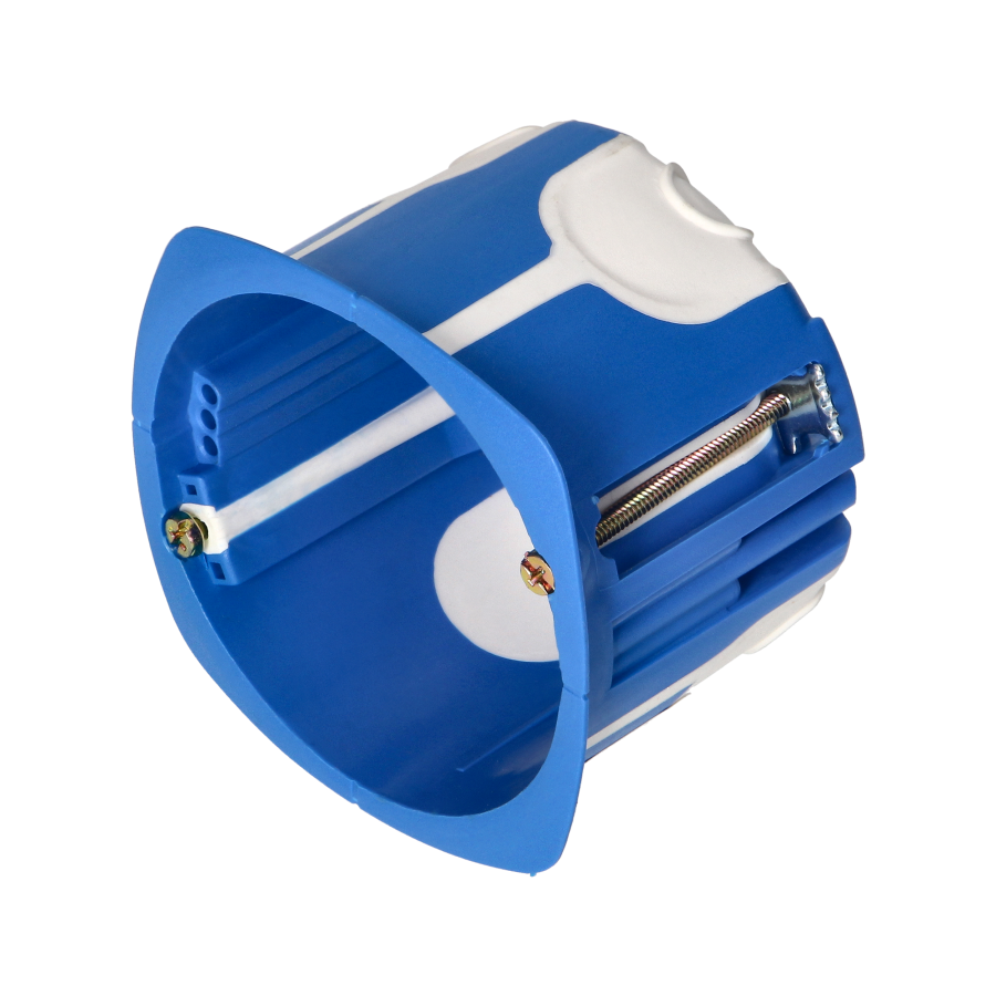 In-wall junction box, windproof, single, 60mm