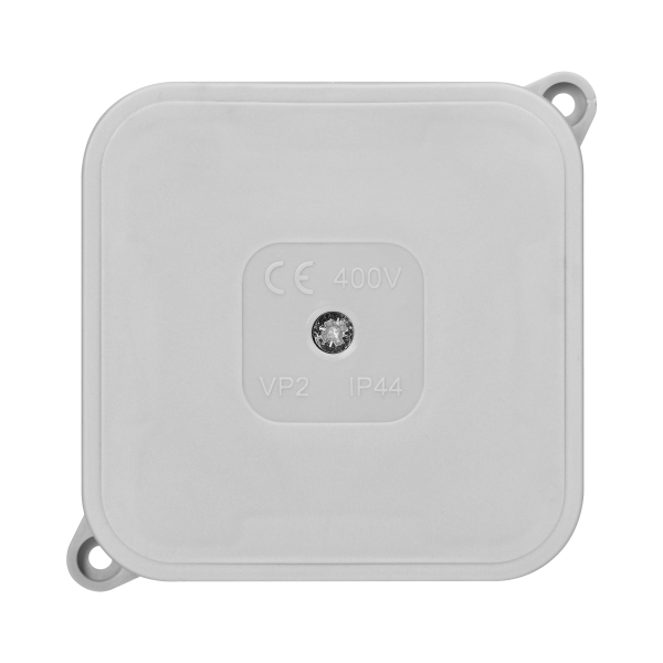 Puszka n/t ECO IP44 400V 4 dławnice gumowe 85x85x35mm szary 60 szt.