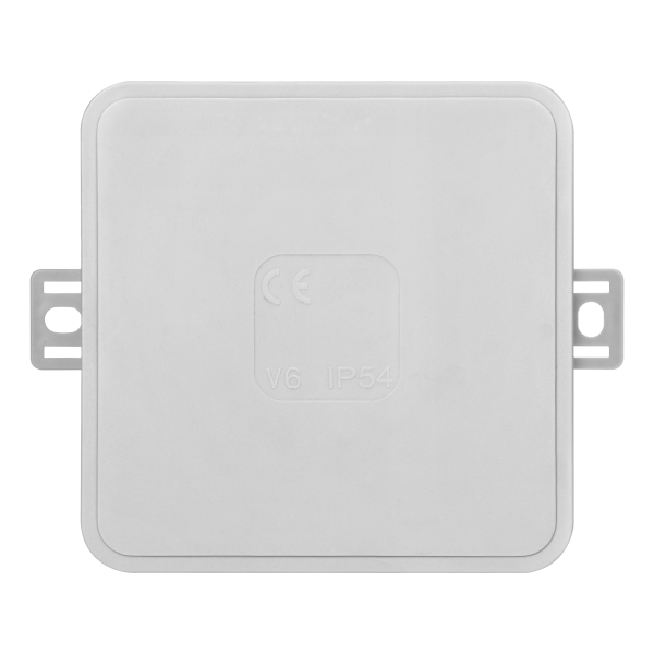 Surface-mounted junction box CLICK IP54 12 cable entries 85x85x41mm grey